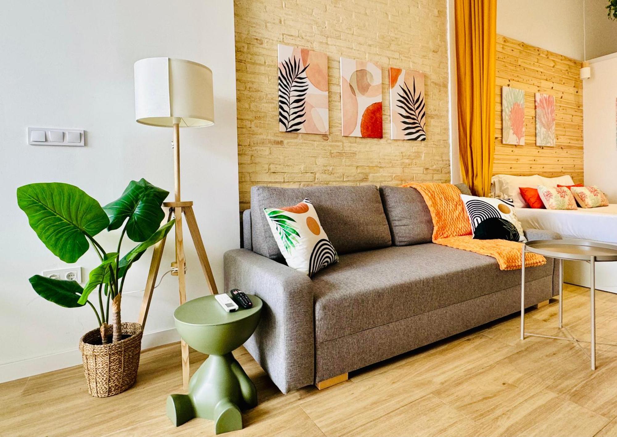 Beautiful Flat Next The Beach Valencia Exterior photo