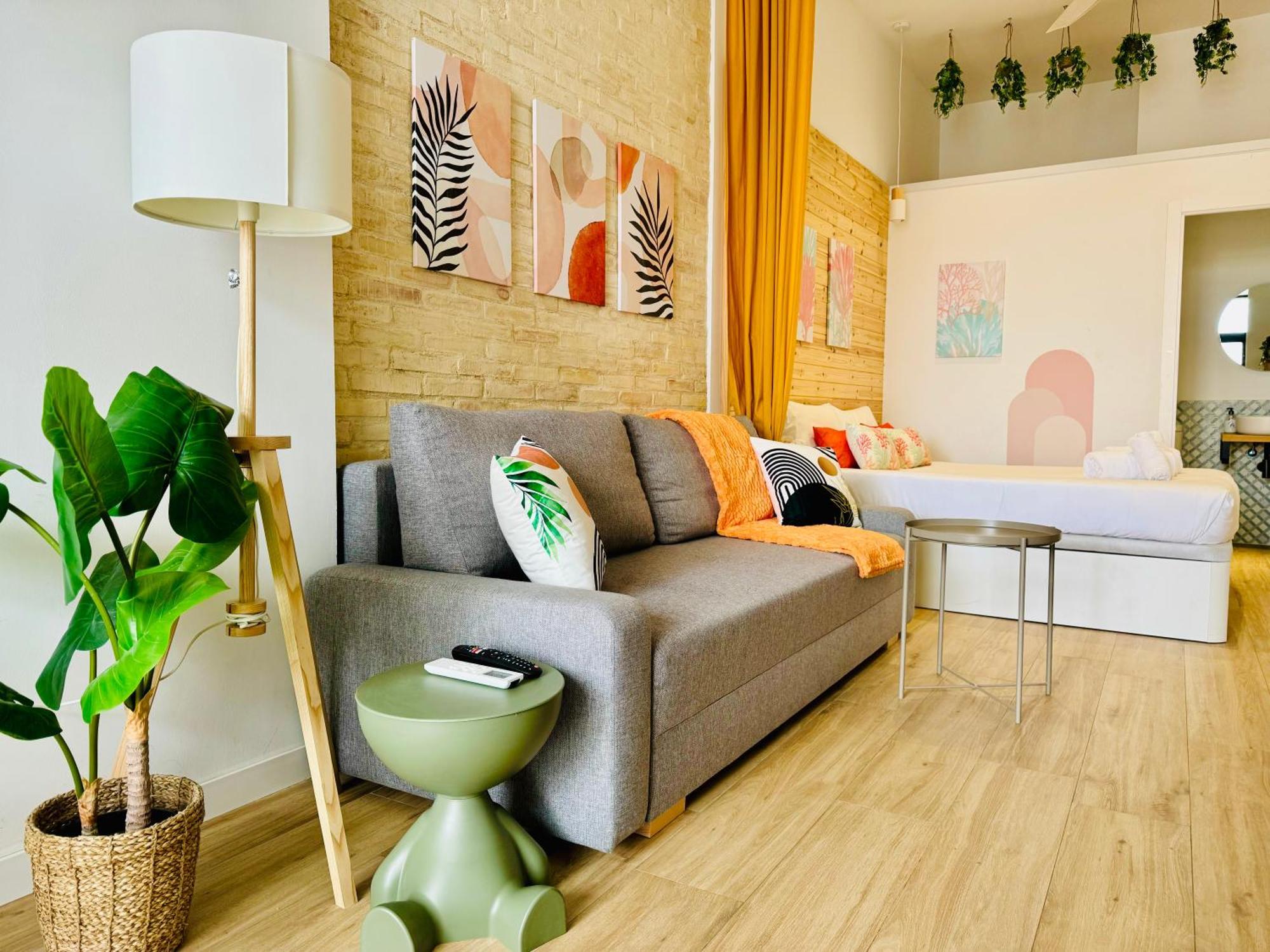 Beautiful Flat Next The Beach Valencia Exterior photo